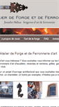 Mobile Screenshot of forgeronferronnier.com